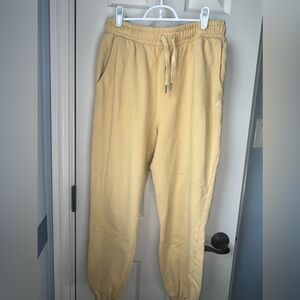 WEWOREWHAT yellow sweatpants